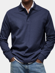 DE RIDDER UTRECHT | LUXE POLO MET LANGE MOUWEN VOOR HEREN