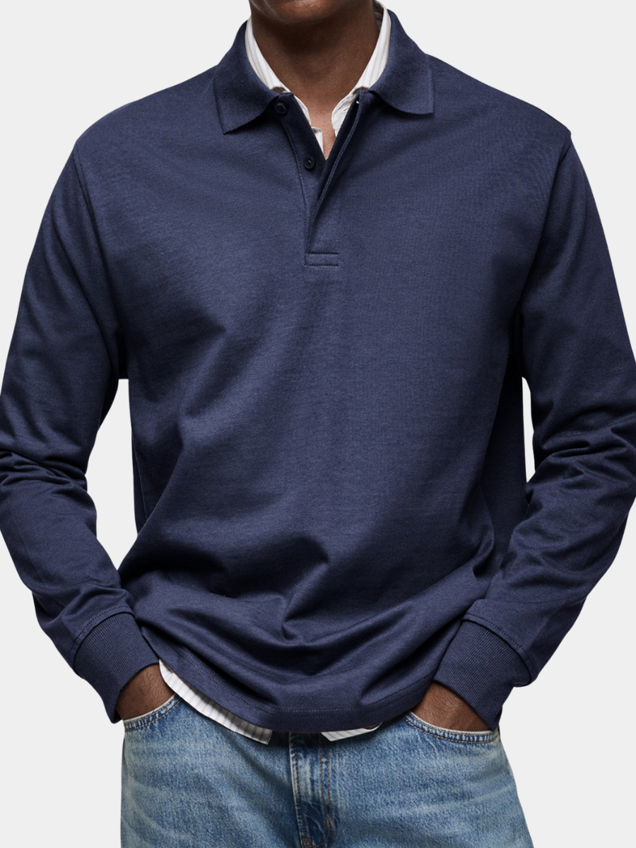 DE RIDDER UTRECHT | LUXE POLO MET LANGE MOUWEN VOOR HEREN